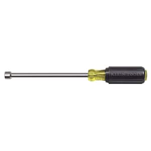 7/16 in. Magnetic Tip Nut Driver with 6 in. Hollow Shaft- Cushion Grip Handle