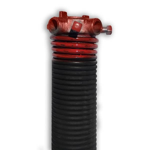Dura-lift Torsion Spring Right Wound For Sectional Garage Doors Red 2 x 27 Inch 