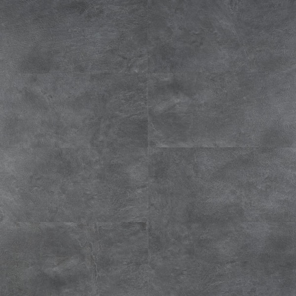 Slate Black Waterproof Rigid Core, Slate Vinyl Plank Flooring