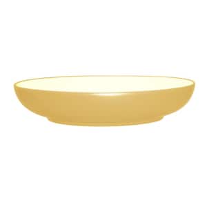 Colorwave Mustard Yellow Stoneware Pasta Serving Bowl 10-3/4 in., 89-1/2 oz.