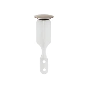 1-3/8 in. Cap Dia 2-Hole Pop-Up Stopper in Brushed Nickel