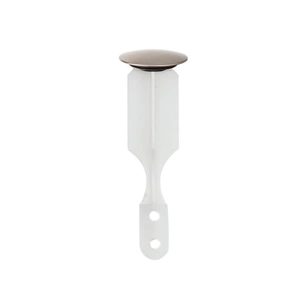 PF WaterWorks 1.5 in. Cap Dia 2-Hole Pop-Up Stopper in Stainless Steel