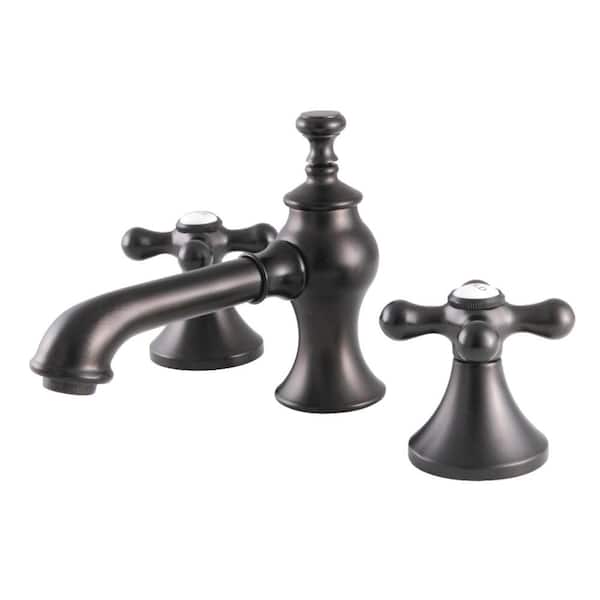 Kingston Brass Vintage 8 in. Widespread 2-Handle Bathroom Faucet in Oil Rubbed Bronze