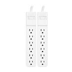 6-Outlet Surge Protector (2-Pack)