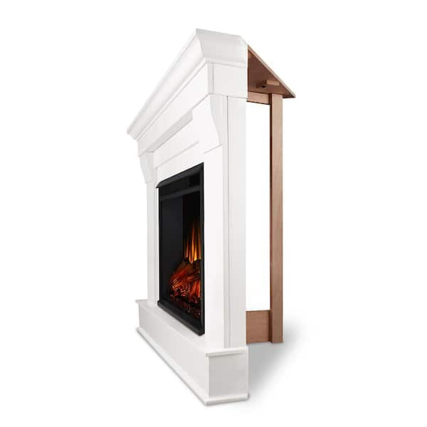 White Real Flame Corner Fireplaces 5950e W 40 600 