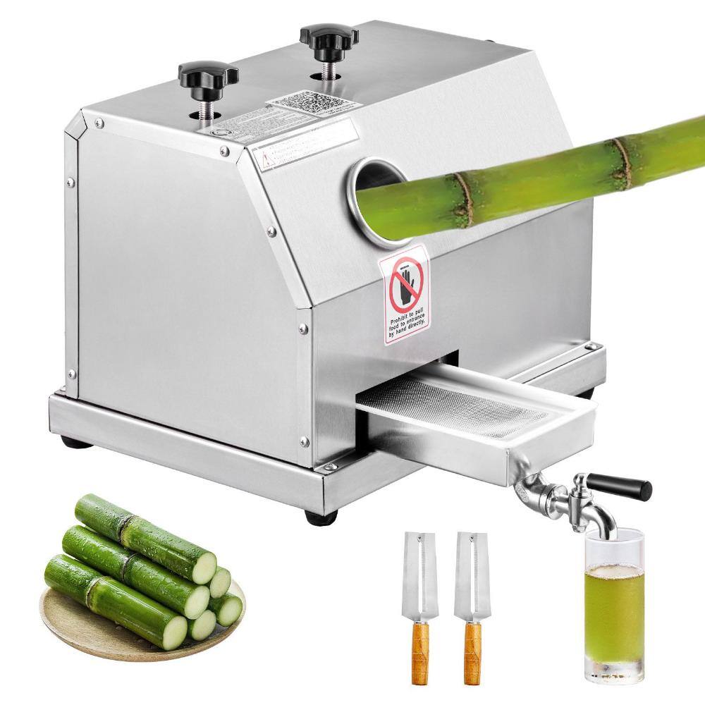 Commercial Sugarcane Juicer, 110 lb/hr Manual Cane Press with 3 Stainless Rollers, 2.4 in. Feed Chute price history on PriceWatchPro