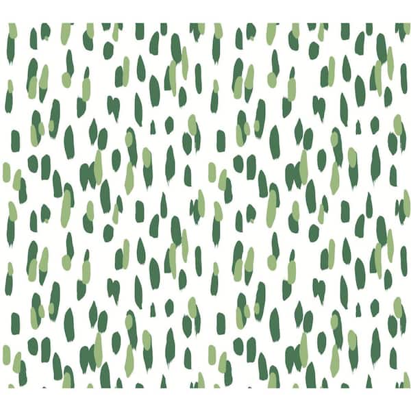 York Wallcoverings Palm Green Club House Peel & Stick Wallpaper Approx. 45 sq. ft.
