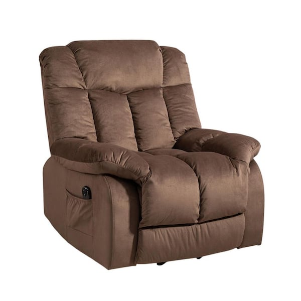 Coffee Upgraded Microfiber Power Lift Recliner for Elderly & Limited Mobility Users