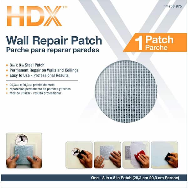 HDX 8 in. x 8 in. Drywall Wall Repair Patch