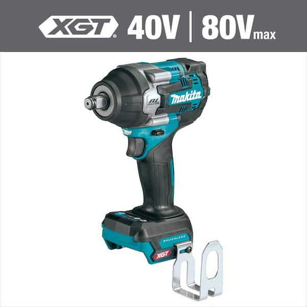 Makita 40V max XGT Brushless Cordless 4 Speed Mid Torque 1 2 in. Impact Wrench w Friction Ring Anvil Tool Only GWT07Z The Home Depot