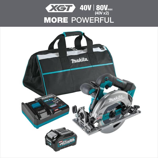 40V max XGT Brushless Cordless 6-1/2 in. Circular Saw Kit, AWS Capable (4.0Ah)