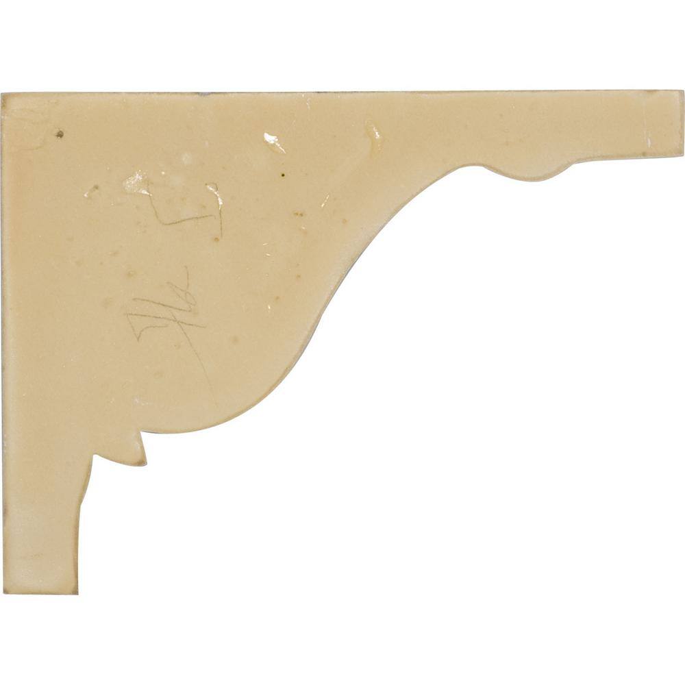 White Polyurethane Decorative Stair Bracket Moulding