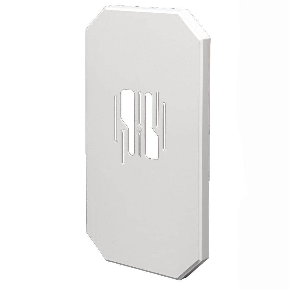 Arlington Industries 8-1/2 in. x 16 in. PVC Super Mega Plate (Single ...