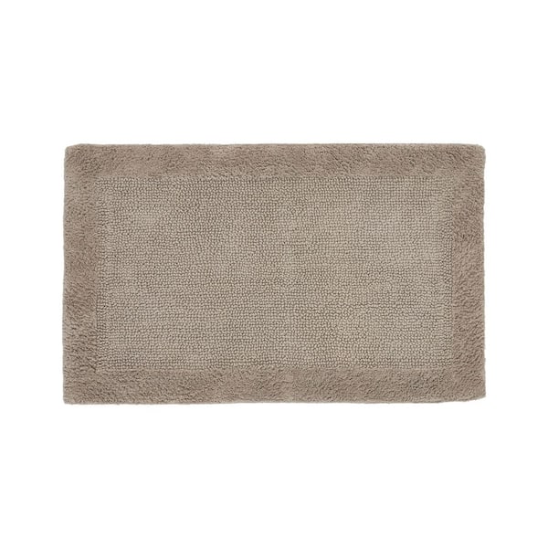 StyleWell Biscuit 25 in. x 40 in. Non-Skid Cotton Bath Rug