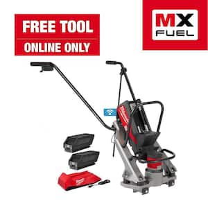 MX FUEL Lithium-Ion Cordless Vibratory Screed with (2) Batteries and Charger