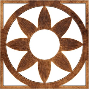 3/4 in. x 24 in. x 24 in. Blume Architectural Grade PVC Peirced Ceiling Medallion