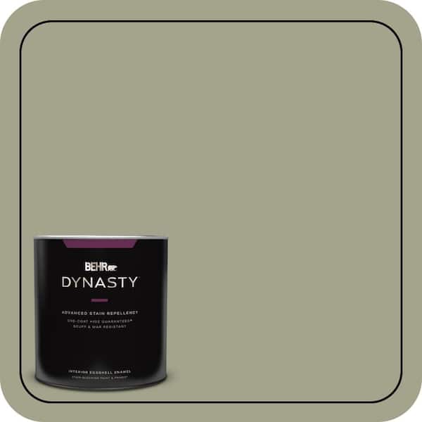 BEHR DYNASTY 1 qt. #400F-5 Promenade Eggshell Enamel Interior Stain-Blocking Paint and Primer