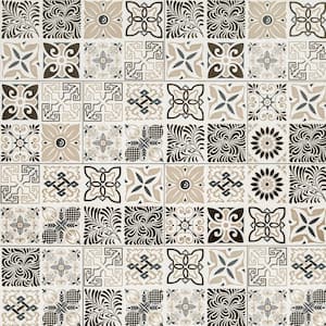 Bailey Rain 12 MIL x 12 in. W x 24 in. L Click Lock Waterproof Vinyl Tile Flooring (19.4 sqft/case)