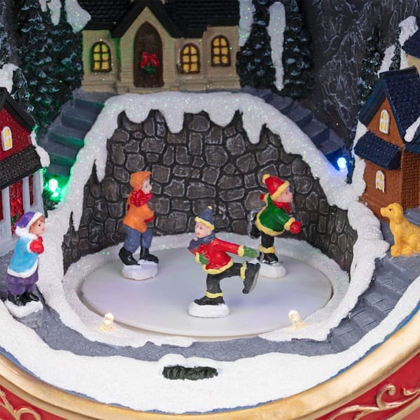 Northlight LED Lighted and Musical Christmas Village Scene in