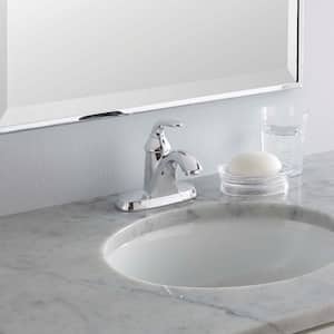 Pasadena 4 in. Centerset Single-Handle Bathroom Faucet in Polished Chrome