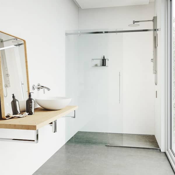 VIGO Gardenia 39 in. H x 4 in. W 2-Jet Shower Panel System with