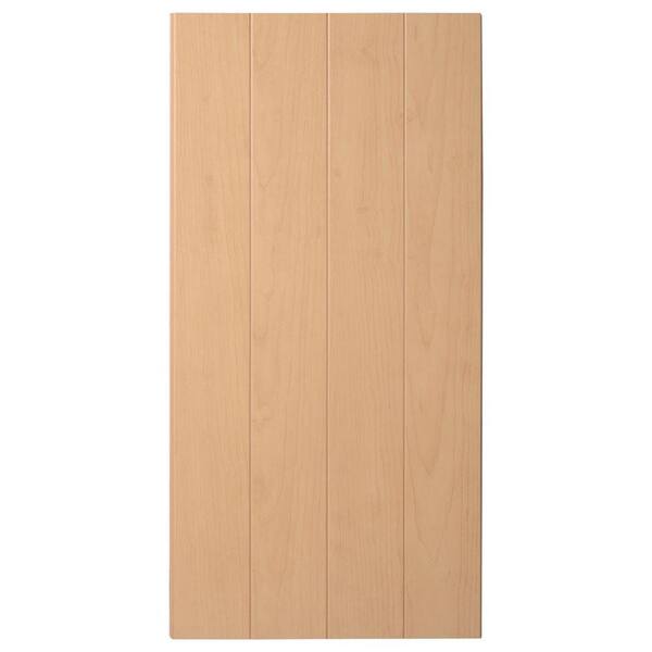 Marlite Supreme Wainscot 8 Linear ft. HDF Tongue and Groove Charleston Maple Panel (6-Pack)