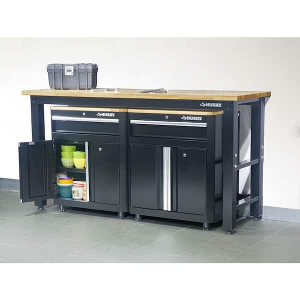 Husky 72 in. W x 42 in. H x 24 in. D Ready-to-Assemble 24-Gauge