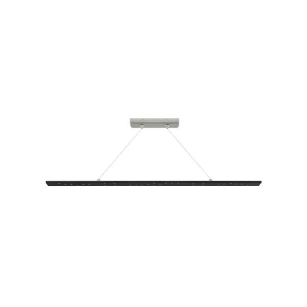 Generation Lighting Parallax 54 in. Integrated LED White Aluminum Linear Suspension Pendant