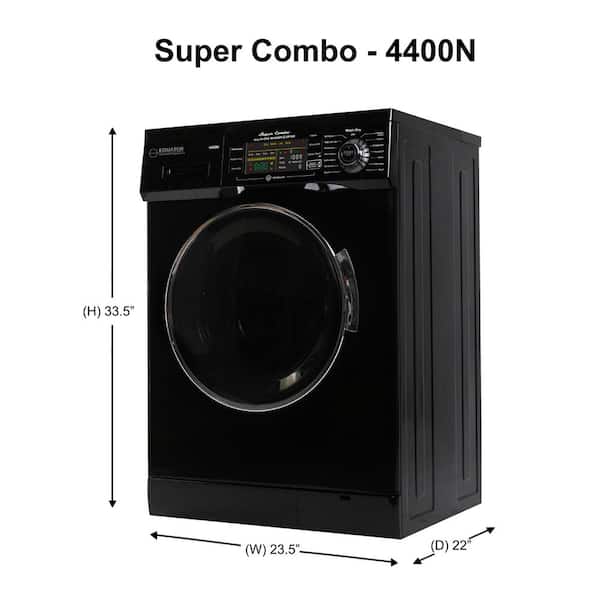 Dryer Combo XPB36-1288SA Mini Washing Machine, Black