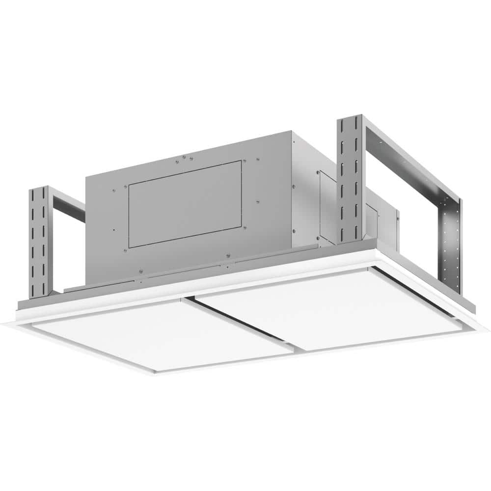 Lux Connect 43 in. Smart Island Shell Only Range Hood with LED Lights in White