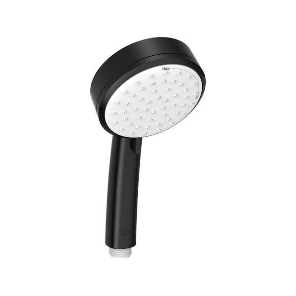GROHE Tempesta 2-Spray 3.9 in. Single Wall Mount Handheld Shower Head 1.75 GPM in Matte Black