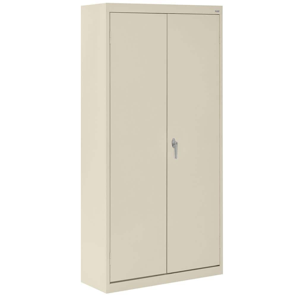 UPC 017567000411 product image for Value Line Series 3-Shelf 24-Gauge Garage Freestanding Storage Cabinet in Putty  | upcitemdb.com