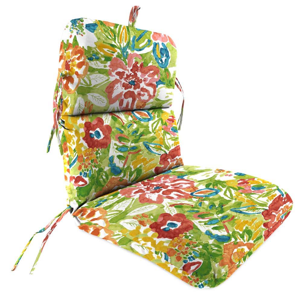 Jordan Manufacturing 45 in. L x 22 in. W x 5 in. T Outdoor Chair Cushion in Sun River Garden