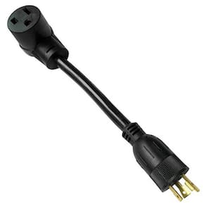 Parkworld 691890A Power Adapter cord 4-Prong Generator 30A Locking L14-30P Male to Welding 50 AMP 6-50R Female 1.5FT 