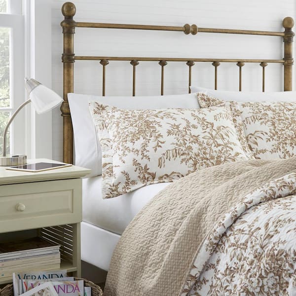 Bedford Floral Cotton Quilt Set