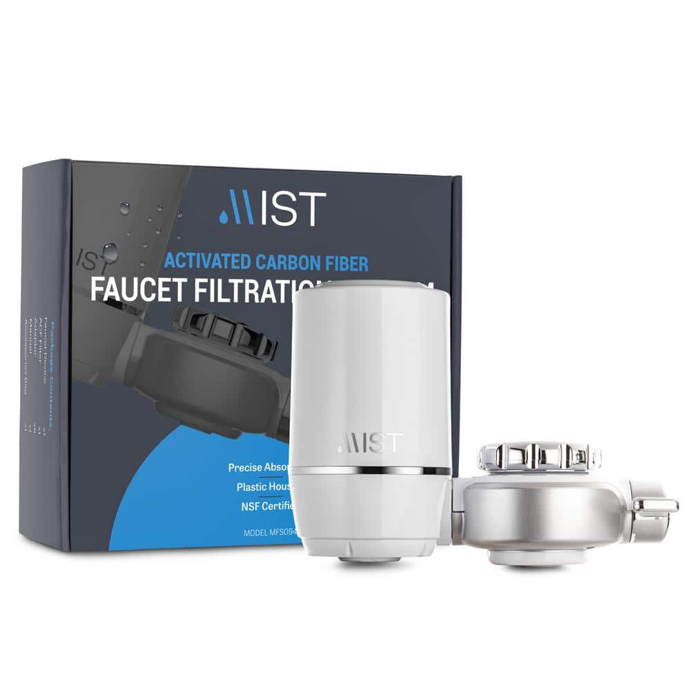 Faucet Water Filtration System with Activated Carbon Fiber, 320-Gal. Capacity, Connects to Most Faucets price history on PriceWatchPro