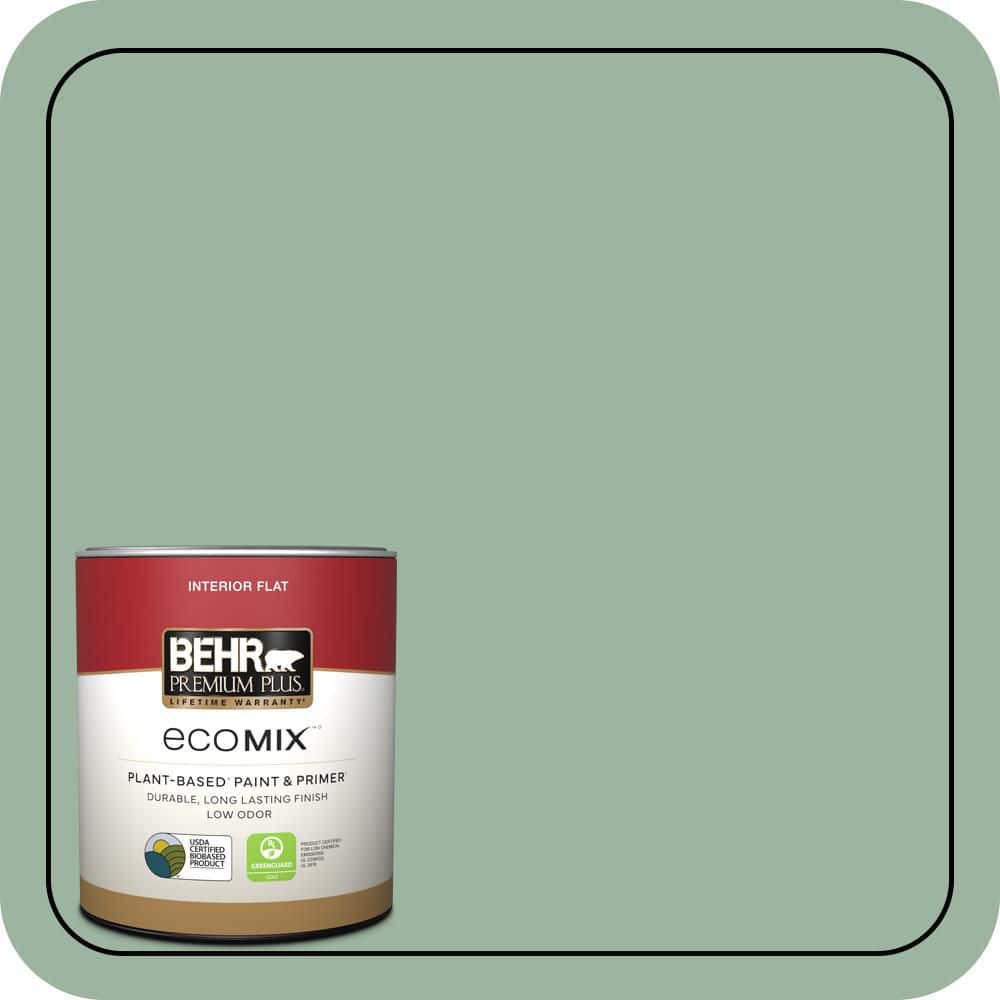 1 qt. #S410-4 Copper Patina Flat EcoMix Plant-Based Interior Paint & Primer price history on PriceWatchPro