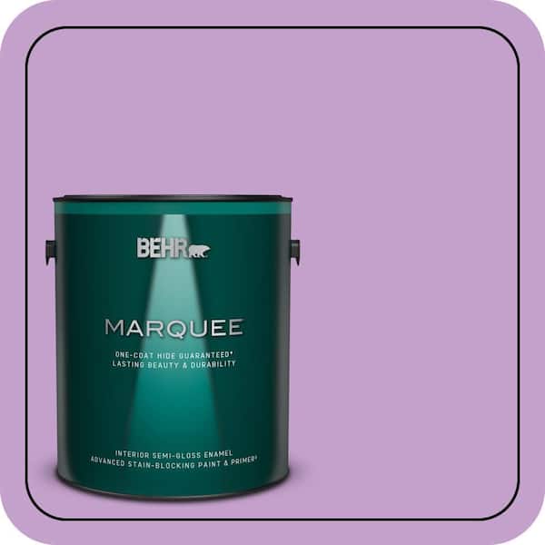 BEHR MARQUEE 1 gal. #P100-4 Lovers Knot Semi-Gloss Enamel Interior Paint & Primer
