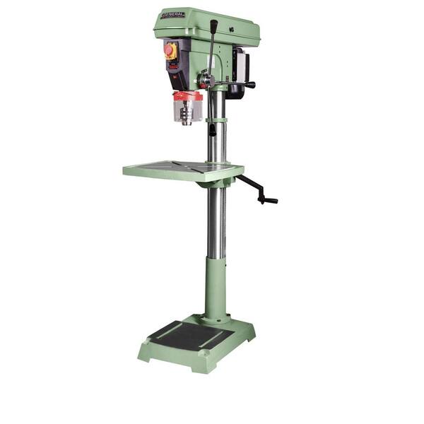 General International 20 in. 50-Speed Drill Press with 3/4 in