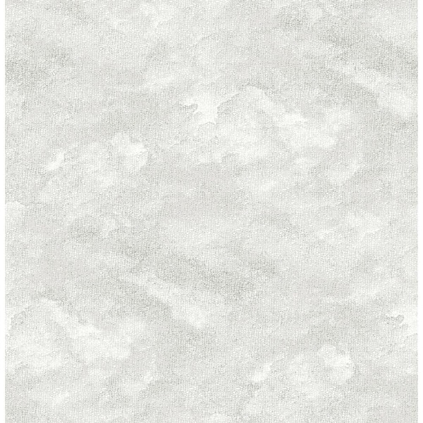 NuWallpaper Light Grey Declan Peel and Stick Wallpaper