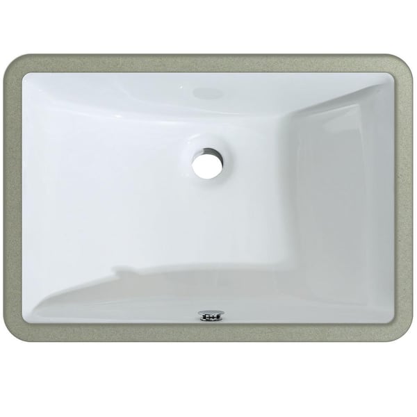 Reviews For Luxier 21 In X 14 3 4, Rectangular Undermount Bathroom Sink Reviews