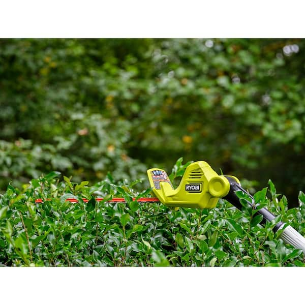 RYOBI ONE 18V 18in. Cordless Battery Pole Hedge Trimmer Tool