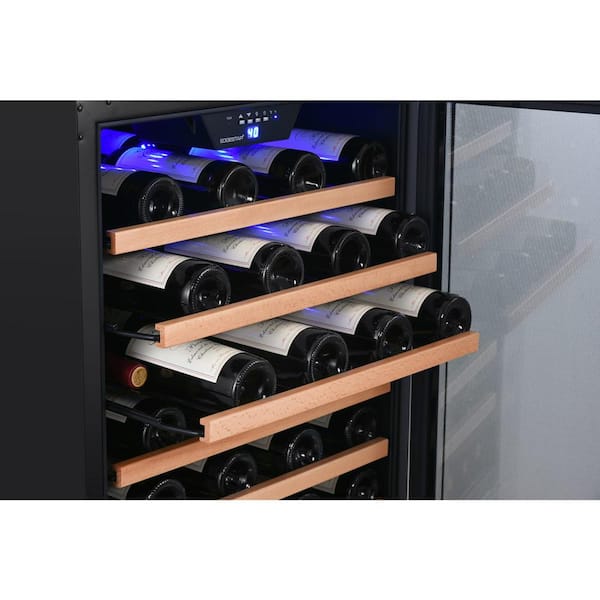 EdgeStar - 53 Bottle 24 in. Built-In Single Zone Wine Cooler