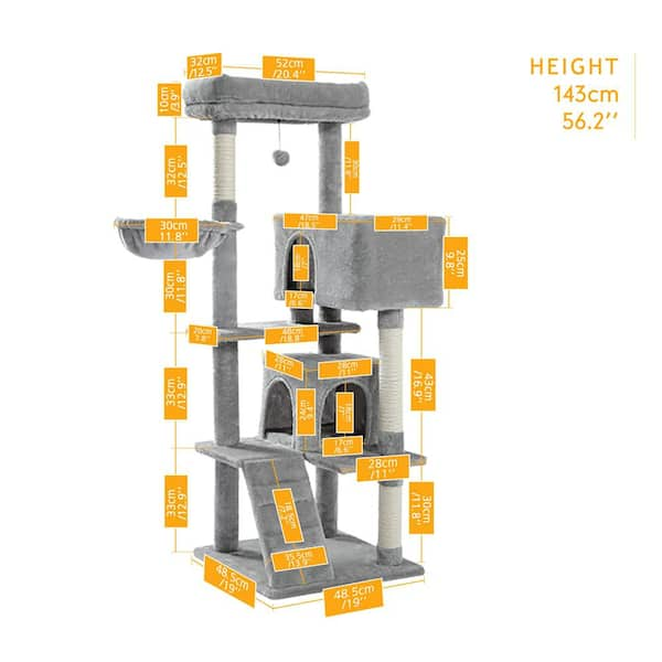 Go pet club outlet 72 cat tree instructions