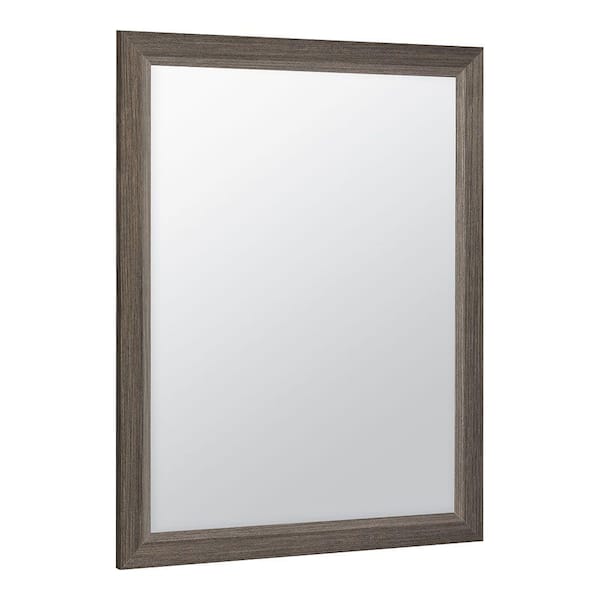 Single Framed Vanity Mirror, 24 X 60 Framed Bathroom Mirror