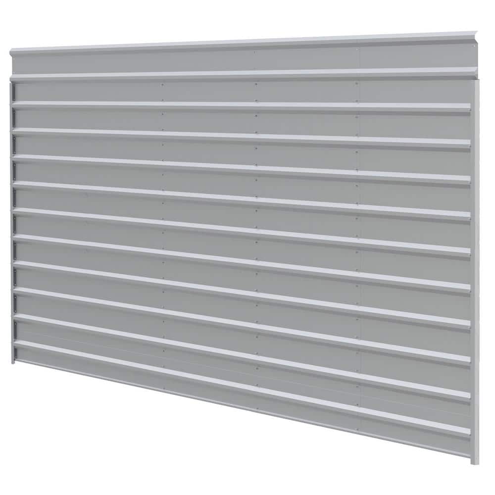 Eggshell Galvanized Steel Carport Side Wall Panel
