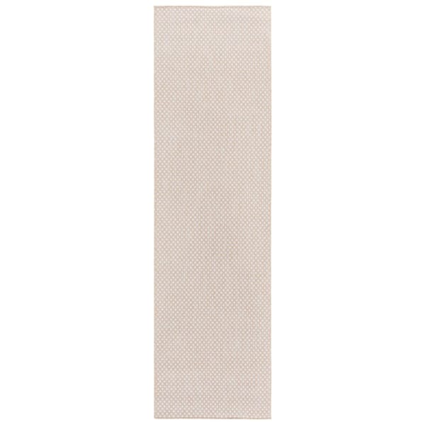 Terrace Beige/Ivory 2 ft. x 8 ft. Diamond Geometric Indoor/Outdoor Runner Rug