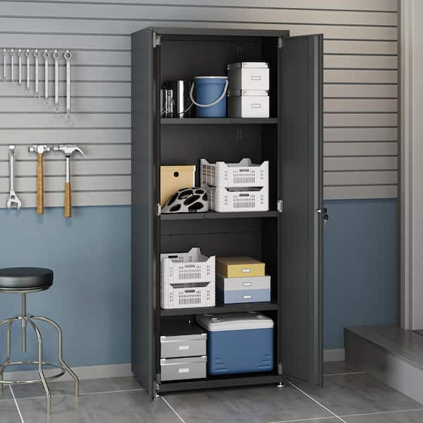 Lakeshore Heavy-Duty 5-Foot Locking Storage Cabinet