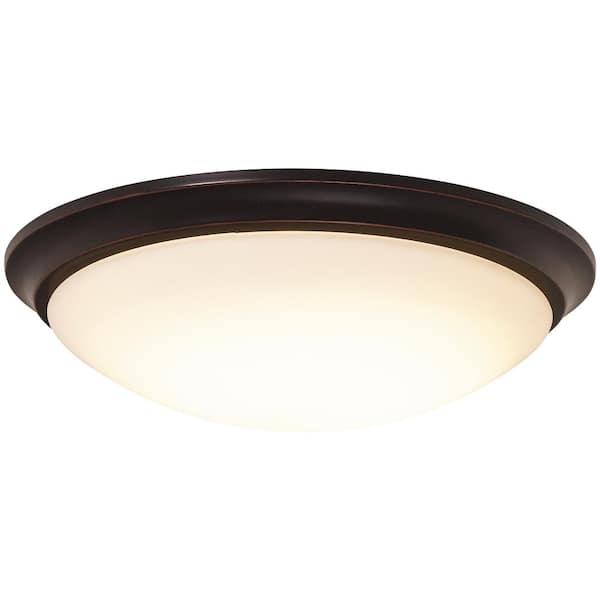 hampton bay 13 inch led flush mount