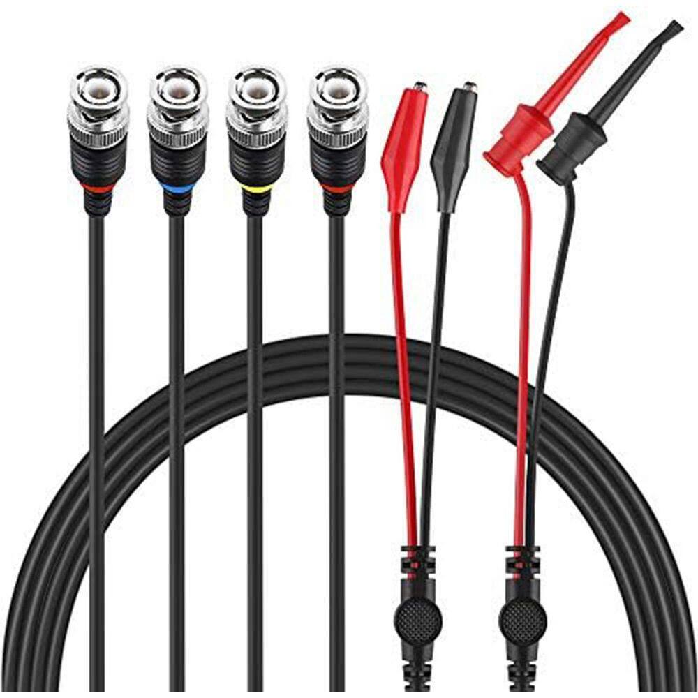 3-Piece Oscilloscope Test Probe Set BNC to Alligator Clips Mini Test Clips Coaxial Cables for Signal Measurement price history on PriceWatchPro